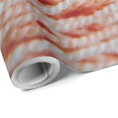 Foto aus leichtem Korallenrosa Geschenkpapier (Rolleneckpunkt)