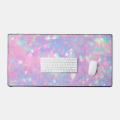 Foto aus lila Opal Schreibtischunterlage (Tastatur & Maus)