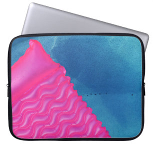 Foto aus rosa aufblasbarem Spielzeug Laptopschutzhülle