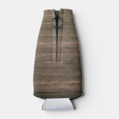 Foto aus rustikalem Holz Personalisiert Flaschenkühler (Rückseite)