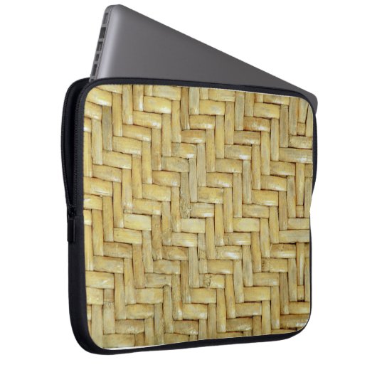 Foto aus Stroh Laptopschutzhülle (Vorne Rechts)