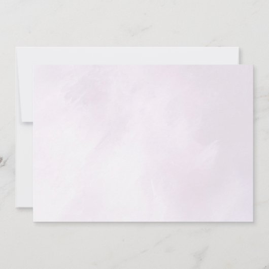 Foto aus Weinglas Brautparty Dankeskarte (Rückseite)