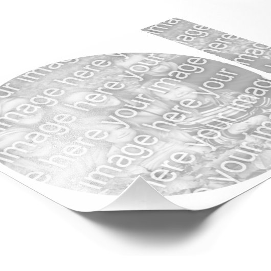 Foto aus weißem Rahmen (Ecke)