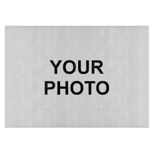 Foto-Ausschnitt-Brett Schneidebrett (Vorderseite)