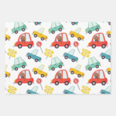 Foto Auto Personalisiert Geschenkpapier Set (Vorderseite)