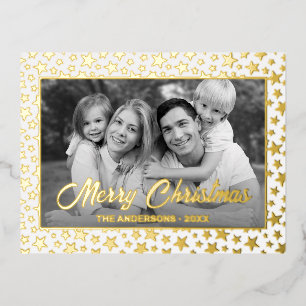 Foto   Auto Pic in Black and White konvertieren Folien Feiertagspostkarte