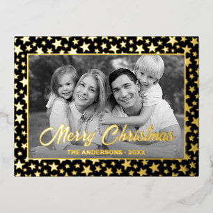 Foto Auto Pic in Black and White konvertieren Folien Feiertagspostkarte