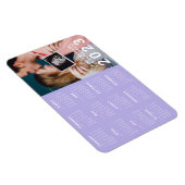 Foto Baby Ankündigung Fällig im Kalender 2023 Magnet (Rechte Seite)