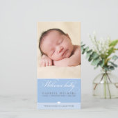 FOTO BABY ANKÜNDIGUNG: hübscher Typ 5 Ankündigung (Stehend Vorderseite)