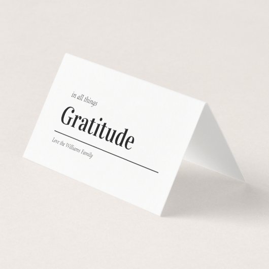 Foto Babydusche | Dankeschön Note Card (Vorderseite)