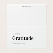 Foto Babydusche | Dankeschön Note Card (Außenseite Aufgefaltet)