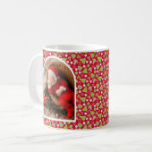 Foto Babys erstes Weihnachten Kaffeetasse (Vorderseite Links)