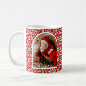 Foto Babys erstes Weihnachten Kaffeetasse (Links)