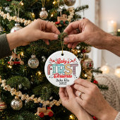 Foto Baby's First Christmas Ornament