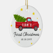 Foto Baby's First Christmas Ornament - Red Truck (Rechts)