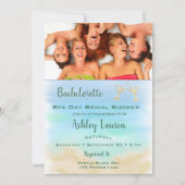 Foto Bachelorette Brautparty Wellness-Center Day Einladung (Vorderseite)