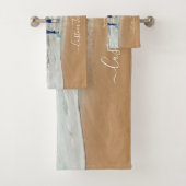 Foto Badehandtuch-Set mit Text anpassen Badhandtuch Set (Insitu)