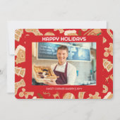 Foto Bakery Gingerbrett Vielen Dank für Ihre Urlau Einladung (Vorderseite)