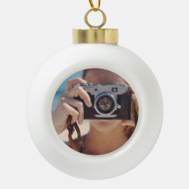 Foto Ball Ornament - Keramik