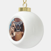 Foto Ball Ornament - Keramik (Rechts)