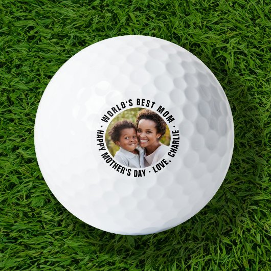 Foto-Balls der besten Mama der Welt Golfball