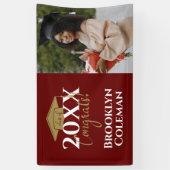 Foto-Banner für benutzerdefinierte Graduationspart Banner (Vertikal)