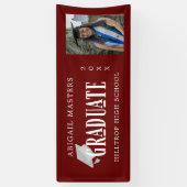 Foto-Banner für elegante Glückwunsch Banner (Vertikal)