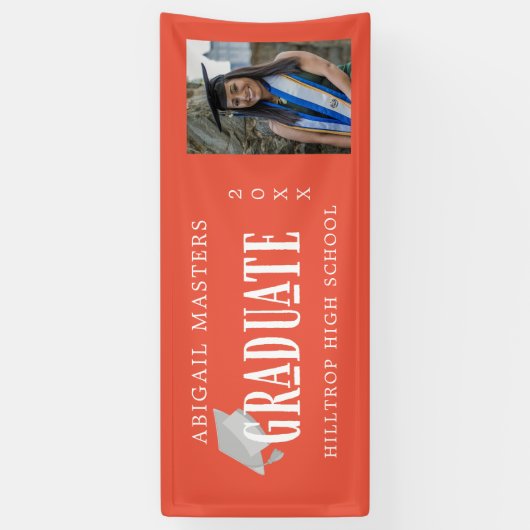 Foto-Banner für elegante Glückwunsch Banner (Vertikal)