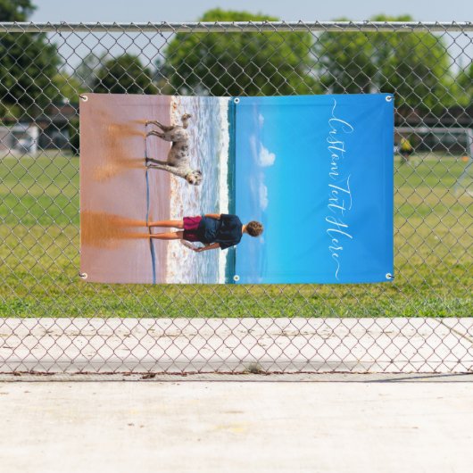 Foto-Banner mit benutzerdefiniertem Text Banner (Insitu)