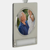 Foto Banner-Ornament Silber (Rechts)