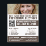 Foto-Banner politische Wahlkampfwerbung Flyer<br><div class="desc">Foto Banner Politik Kampanigner Werbung Flyer von der Business Card Store.</div>