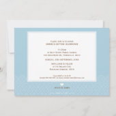 FOTO BAPTISM INVITE :: süß gesagt 4L Einladung (Rückseite)