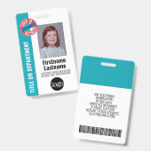 Foto, Bar, Logo, Covid geimpft Ausweis (Vorder- & Rückseite)