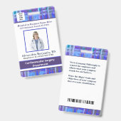 Foto-Bar-Logo-ID-Geschäft Ausweis (Vorder- & Rückseite)
