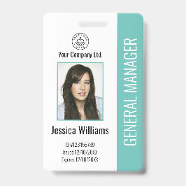 Foto, Bar, Logo, Name Aquamarin B Ausweis