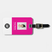 Foto, Bar, Logo, Name Gepäckanhänger (Vorderseite horizontal)