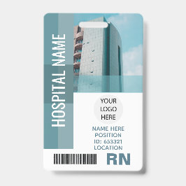 Foto, Bar, Logo, Name-ID für benutzerdefinierte Mi Ausweis