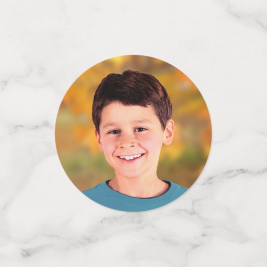 Foto Bar Mitzvah Lila Wasserfarben Konfetti (Klein Vorderseite)