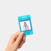 Foto Bar Name-Logo Ausweis (Handheld)