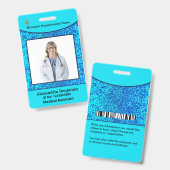 Foto Bar Name-Logo Ausweis (Vorder- & Rückseite)