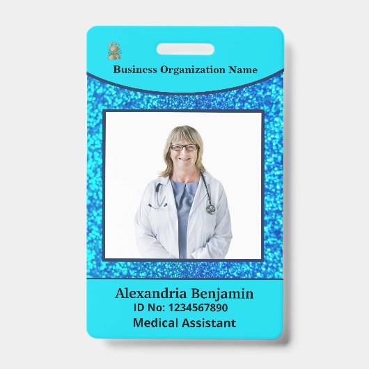 Foto Bar Name-Logo Ausweis (Vorderseite)