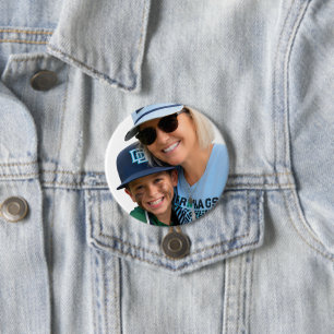 Foto Baseball Oma Button