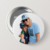 Foto Baseball Oma Button (Vorne & Hinten)