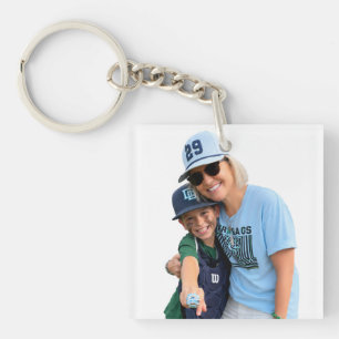 Foto Baseball Oma Schlüsselanhänger