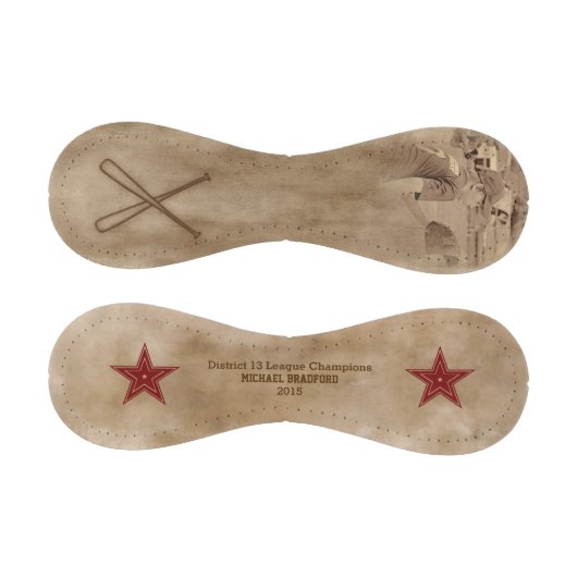 Foto Baseball Sepia Toning - Dirty Beige (Paneele)