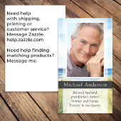 Foto Beach Cross Gedenkkarte