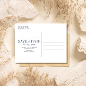 Foto Beach Hochzeitbudget Save the Date Postkarte