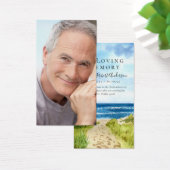 Foto Beach Memorial Prachtkarte (Schreibtisch)