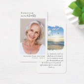 Foto Beach Memorial Prachtkarte (Schreibtisch)