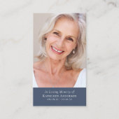 Foto Beach Sunrise Gedenkkarte Telefonnummerkarte (Vorderseite)